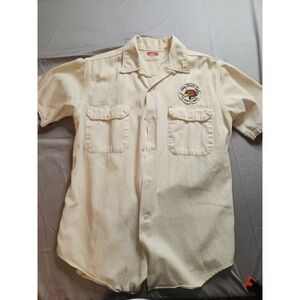 Vintage Big Mac Work Shirt 70's Drag Racing Clay Smith Cams Mr Horsepower  Mens